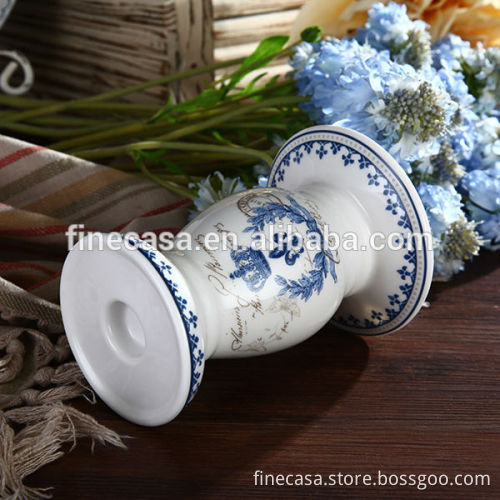 Fine New Bone China Elegant Ceramic Candle Holder Made in China